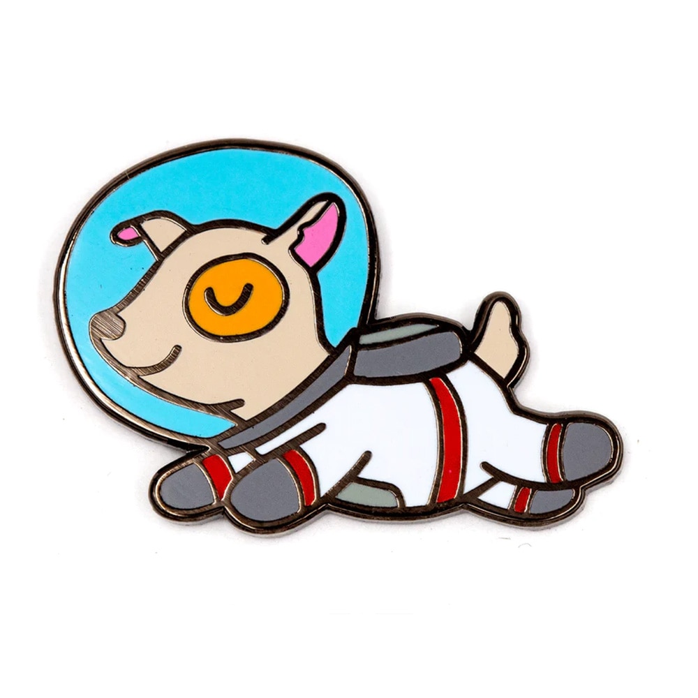 Fashion Accessories, These are Things, Enamel Pin, Accessories, Unisex, 650312, Astronaut Dog